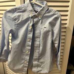 Vineyard Vines Kids Light Blue Button-Down Shirt